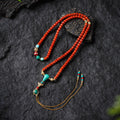 Dharma Deer Tibetan 18K Gold-Plated 108 Mala Beads