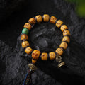 Dharma Deer Bone Bracelet Turquoise Jewelry