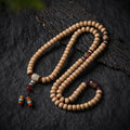 Dharma Deer Tibetan Bodhi Necklace 108 Mala Beads