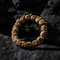 Dharma Deer Bone Skull Bracelet Protection Amulet