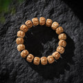 Dharma Deer Yak Bone Skull Bracelet
