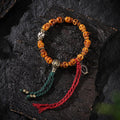 Dharma Deer Yak Bone Skull Bracelet