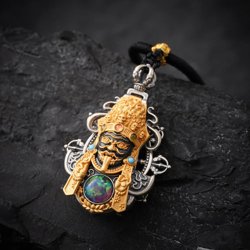 Dharma Deer 18K Gold-Plated Zaki Pendant Necklace