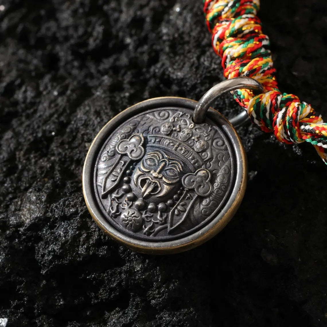 Dharma Deer Extra Large Tibetan Vajra (Dorje) Talisman