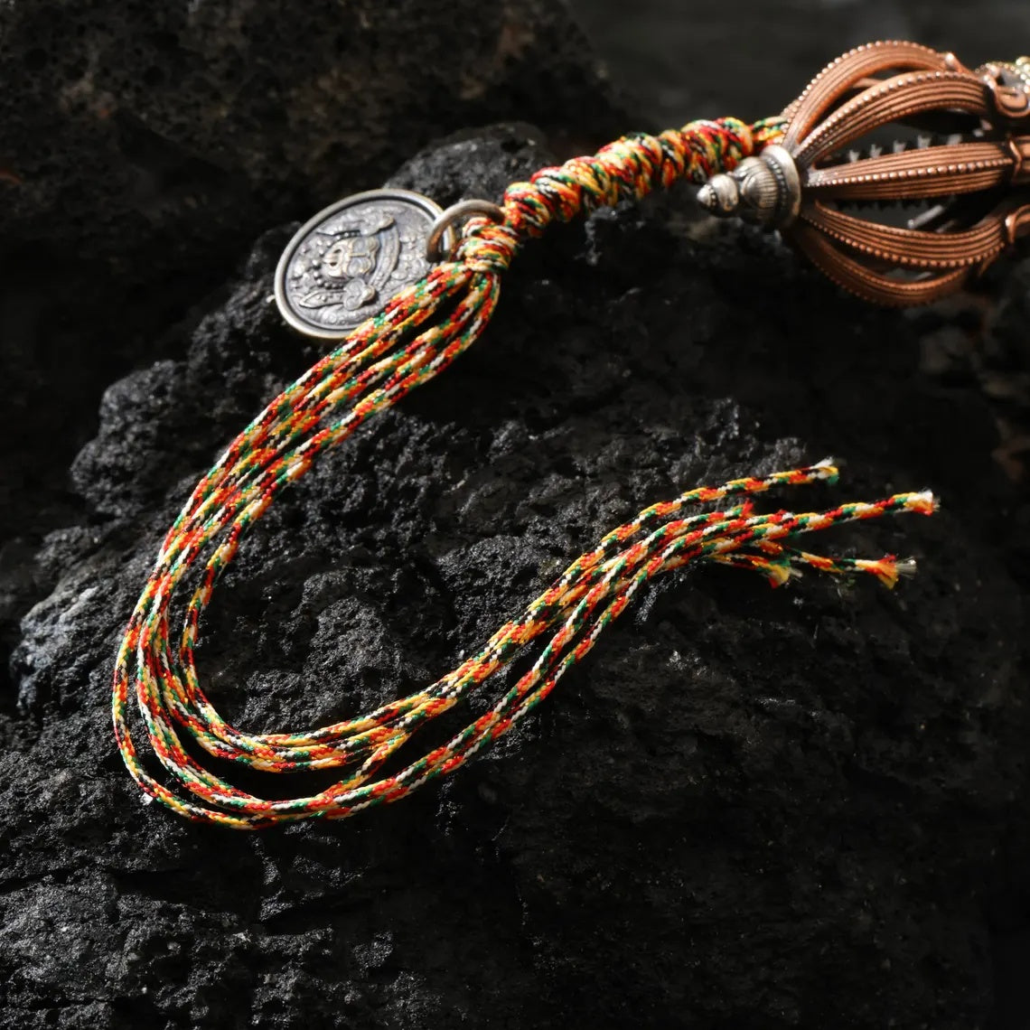 Dharma Deer Extra Large Tibetan Vajra (Dorje) Talisman