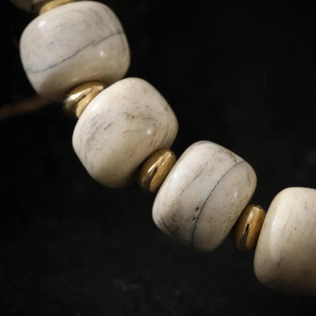 Dharma Deer Bone Bracelet Turquoise Jewelry