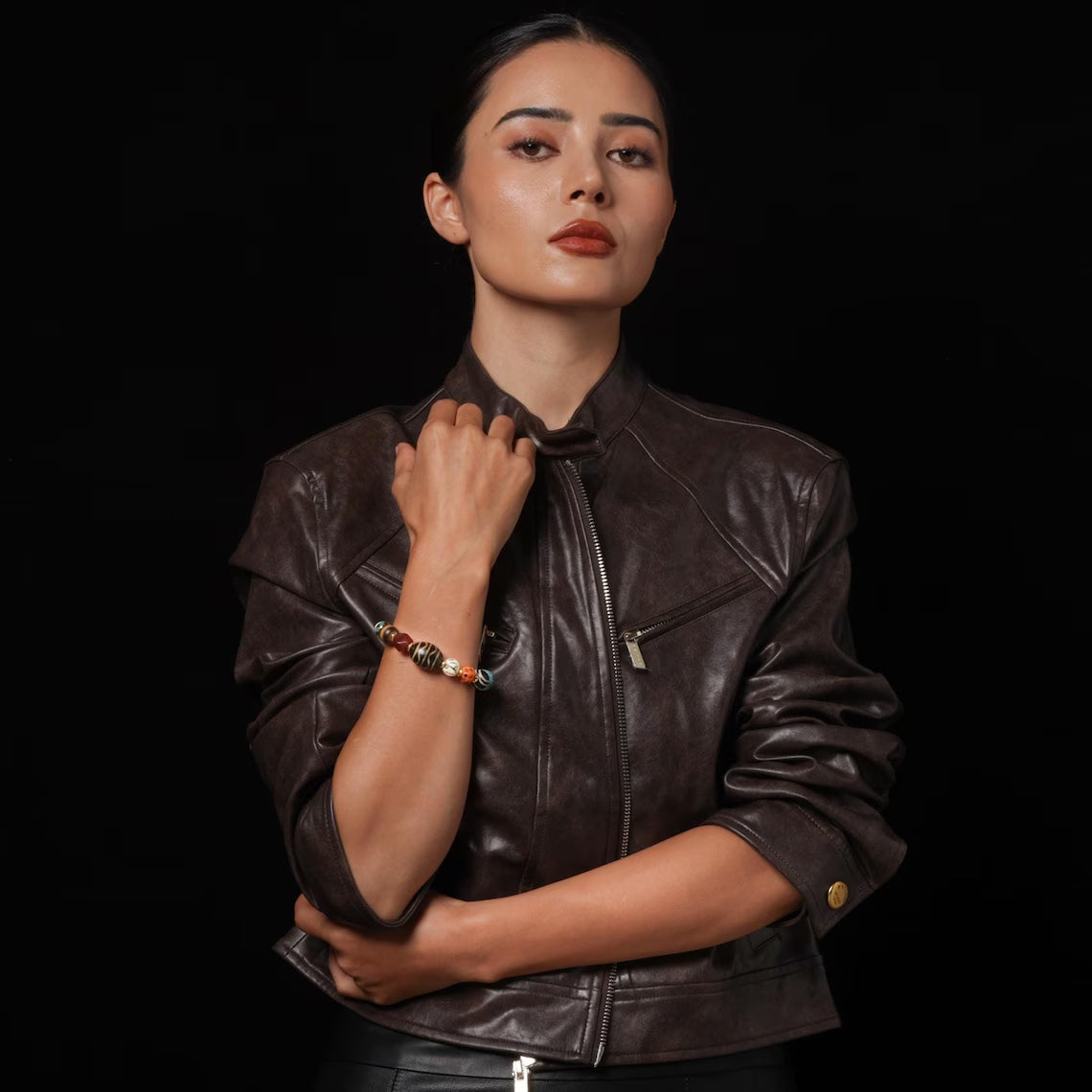 Dharma Deer Yak Bone Talisman Bracelet