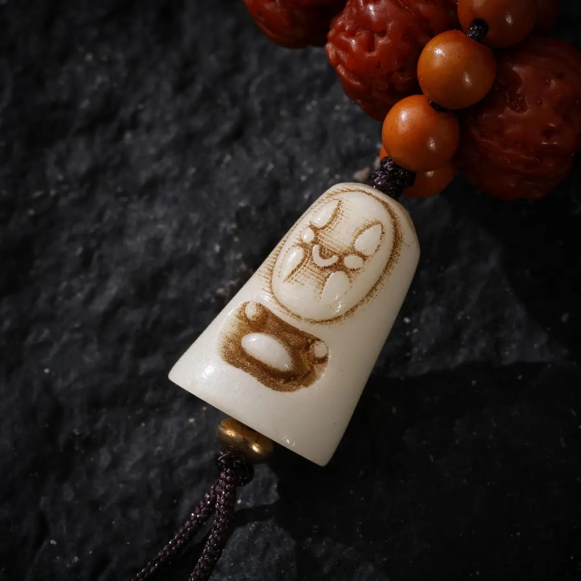 Dharma Deer Vajra Bodhi Seeds 108 Mala Beads
