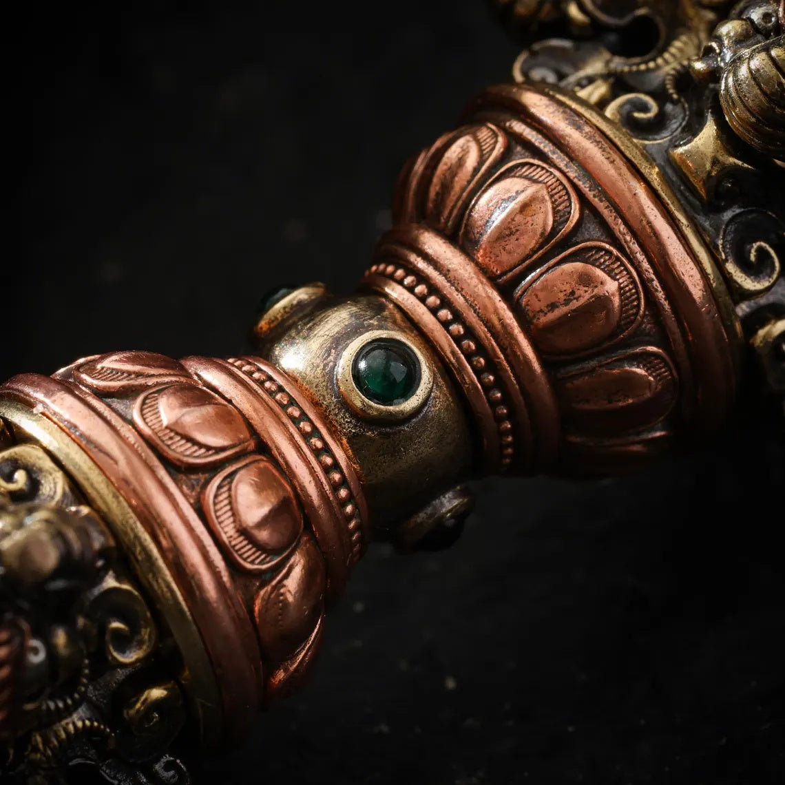 Dharma Deer Tibetan Vajra (Dorje) Handheld Talisman